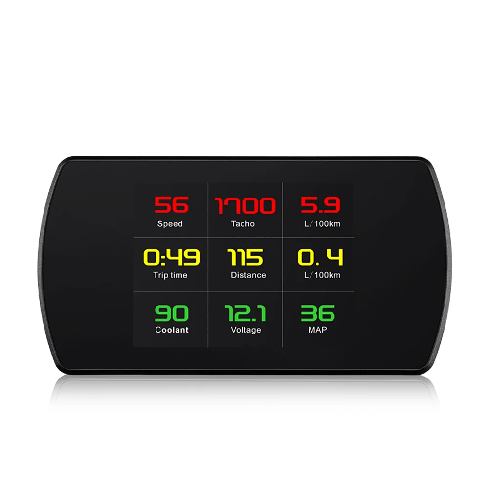 P12 Automobile On-board Computer Car Digital OBD Driving Computer Car Heads Up Display Auto HUD Speedometer Windshield Projetor цена P12 Automobile On-board Computer Car Digital OBD Driving Computer Car Heads Up Display Auto HUD Speedometer Windshield Projetor цены онлайн