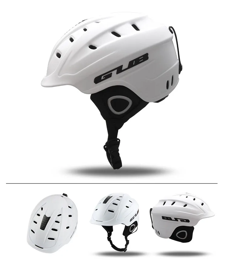 GUB Aero скейтборд катание на лыжах сноуборд шлем интегрально-Формованный Сверхлегкий мужской защитный экипированный мужской t лыжный шлем с лыжными очками