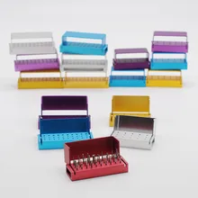 Стоматолог лаборатория наборы боров автоклавабль держатель для дезинфекции стерилизатор 30/15 отверстия