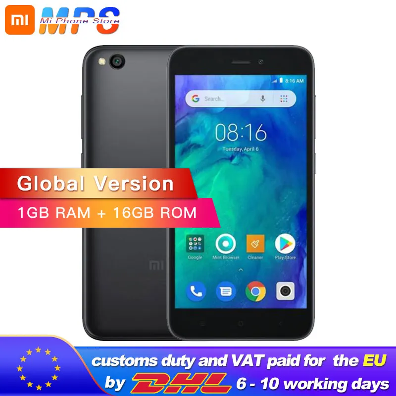 Глобальная версия Xiaomi Redmi 1 Гб оперативной памяти 16 встроенной мобильный телефон 4