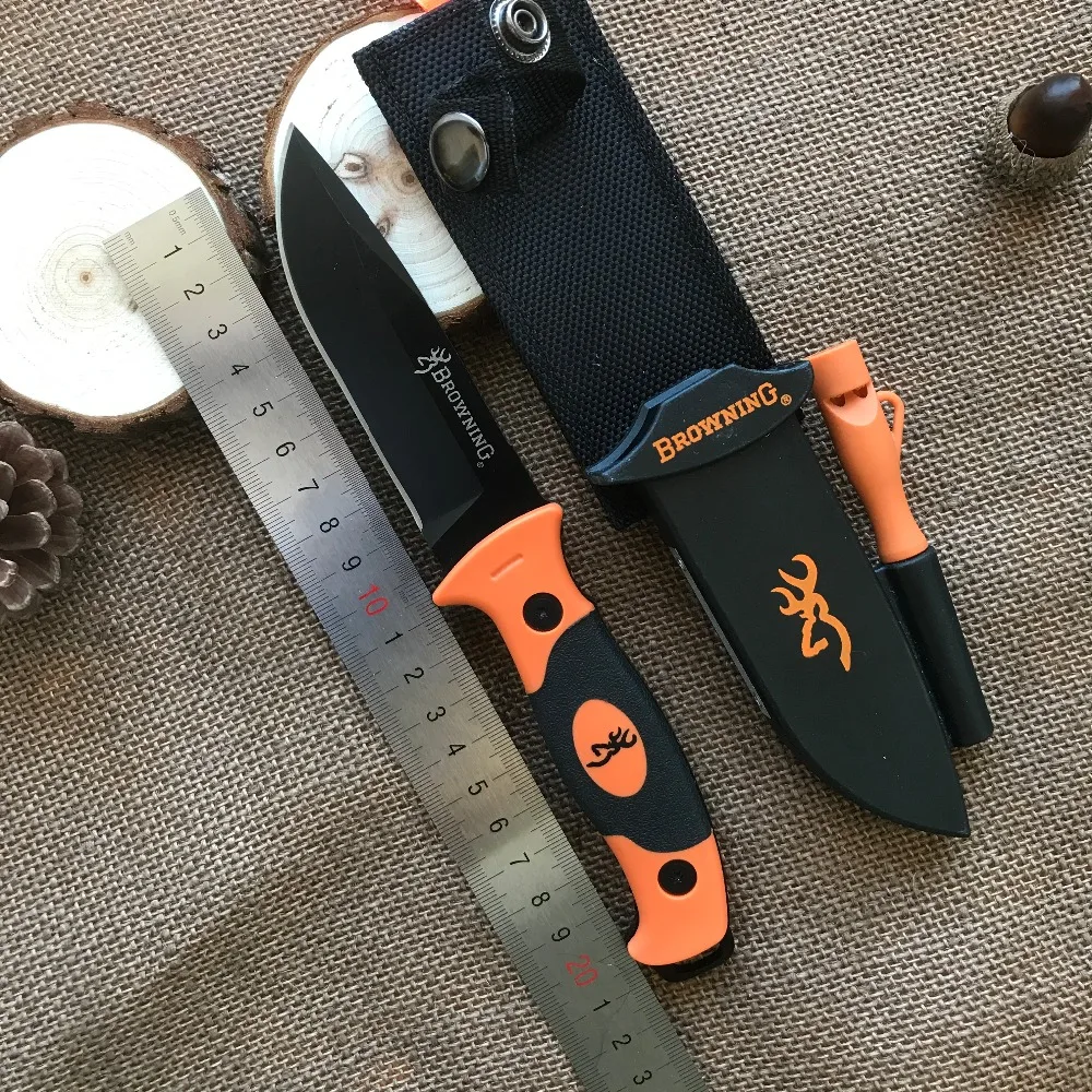 

Browning Fixed Blade Knife 7Cr15Mov Blade Tactical Knife,EDC Camping Tools,Survival Knives,Straight Knives,Outdoor Tool