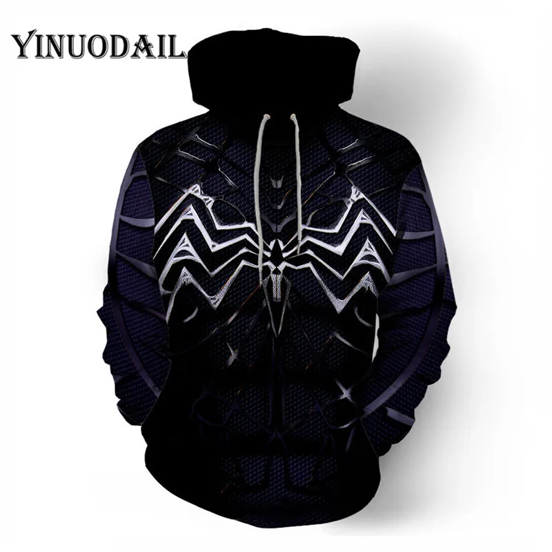 

Marvel Spiderman Fleece 3D Printed Hoodies Men Streetwear Hip Hop Warm Hooded Sweatshirts Men Casual Hoodies for Kids Boy