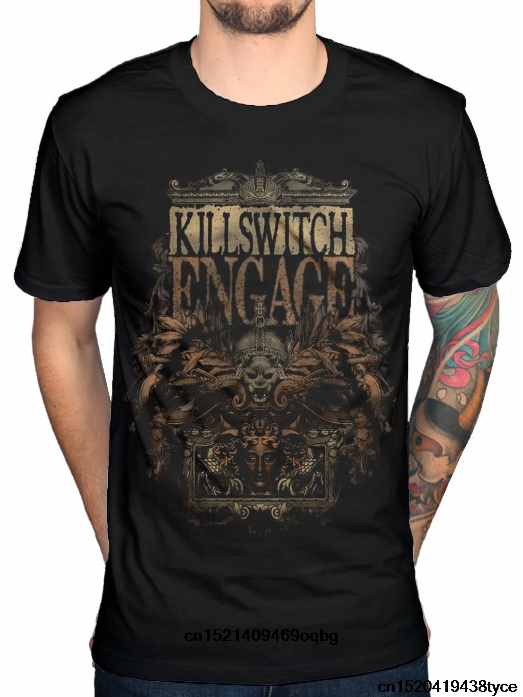 Модная футболка Killswitch Engage Army как день Dies Alive или просто дышащая лента с принтом