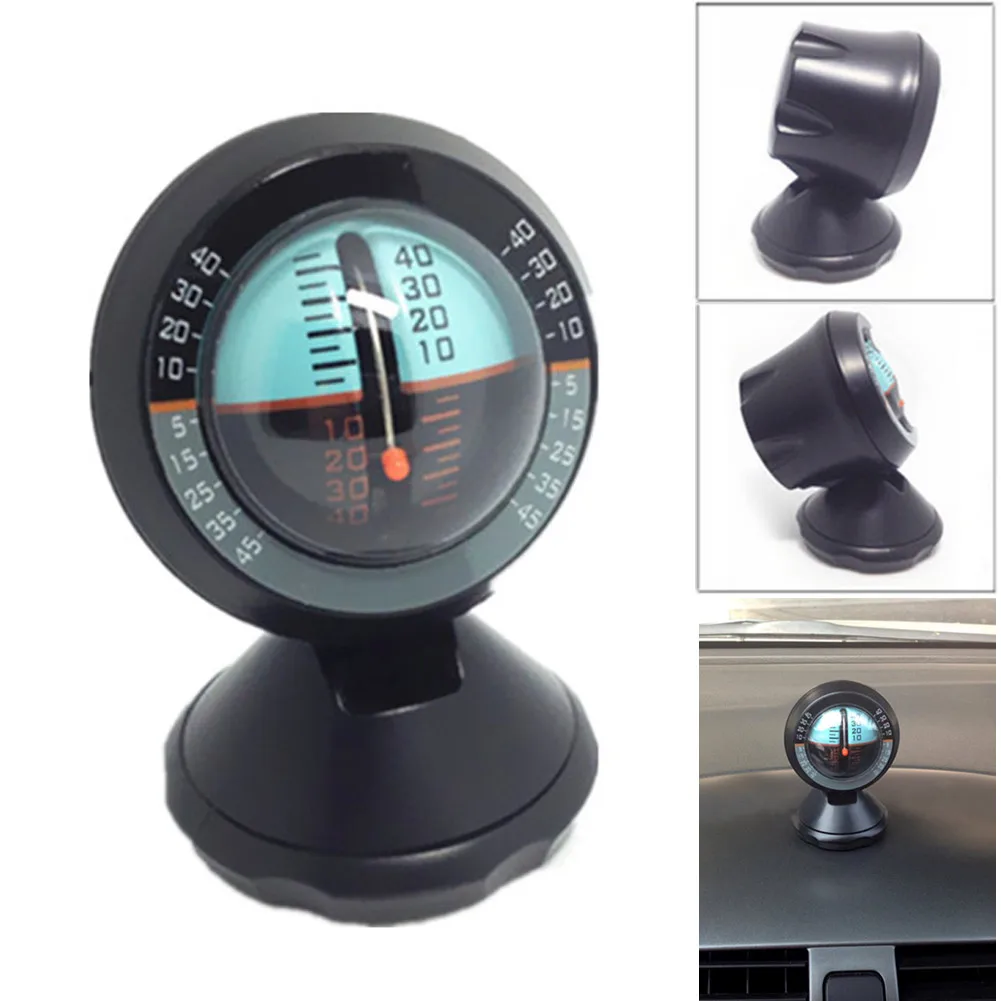 Outdoor Multifunction Portable Angle Car Inclinometer Slope Outdoor Measure Tool Vehicle Declinometer Compass