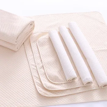 

Waterproof EVA Layer Baby Changing Mat Bebe Cotton Waterproof Changing Urine Pad Bed Sheets for Newborn