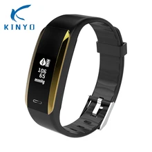 Браслет кровяного давления монитор сердечного ритма Смарт-Браслет фитнес-трекер наручный шагомер для телефонов Android IOS