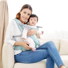 Дышащий Многофункциональный дышащий рюкзак кенгуру младенец слинг Перевозчик бедра сиденье 0-36 месяцев кенгуру для всех сезонов