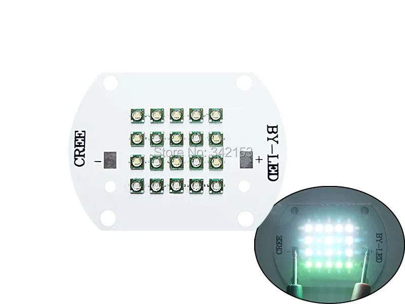 Топ светодиодный свет 60 Вт Cree XP-E светодиодный светильник зеленый 530NM+ синий 470NM+ белый 6500 K смешанный цвет многокристальный светодиодный генератор «сделай сам» лампа