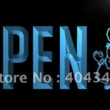LK766-открыть пекарня, торт Дисплей светодиодный неоновый Световой значок для домашнего декора