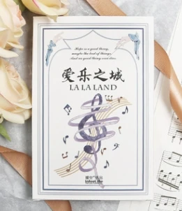 

P60- Music city paper postcard(1pack=30pieces)