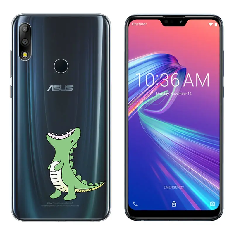 Case for Asus ZB631KL Zenfone Max Pro M2 Silicone ZB633KL Zenfone Max M2 Cover Transparent ZB 631KL Soft TPU ZB633 KL Fundas  (36)
