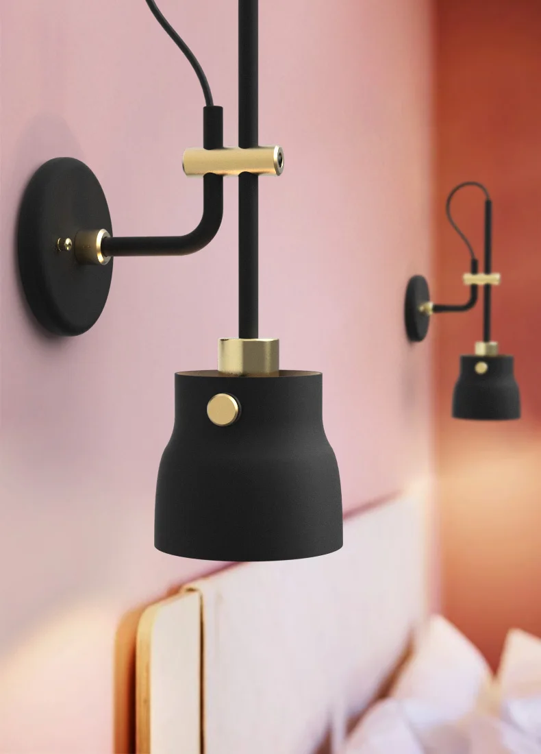 Винтажный светодиодный настенный светильник для дома промышленный Лофт Декор настенный светильник для бара ванная/спальня ретро бра