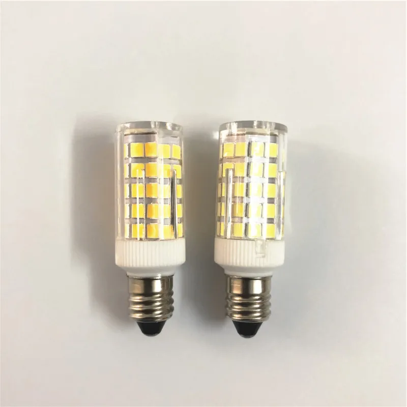 G9 E11 E12 E14 E17 BA15D SMD2835 64 светодиодов 6 W AC110V AC220V светодиодные лампы украшения свет матовый кукурузной формы лампы 10 шт./лот