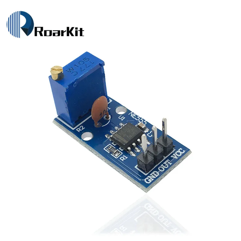 

NE555 adjustable frequency pulse generator module For Arduino Smart Car
