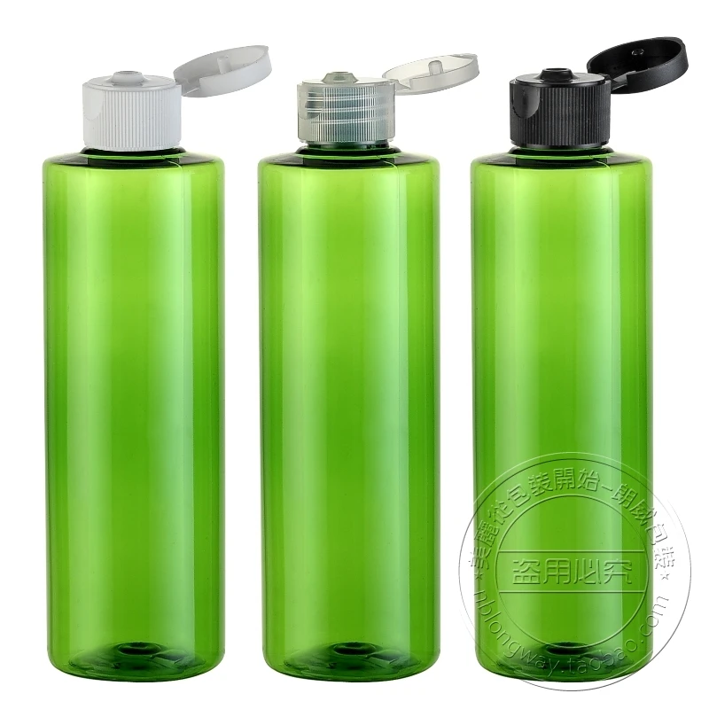 250ML PET Plastic Bottle With Flip Top Cap,Cosmetic Bottlein Storage