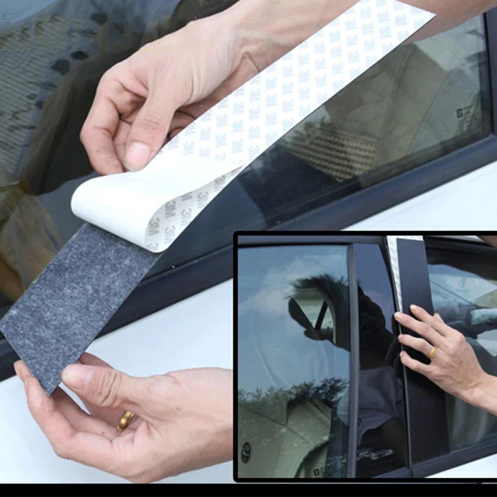 

For Mazda 3 Axela 2014-19 Car Window B pilla and C pillar Decorative Stickers Trim Mirror Reflection Panel Cover Car Accessories
