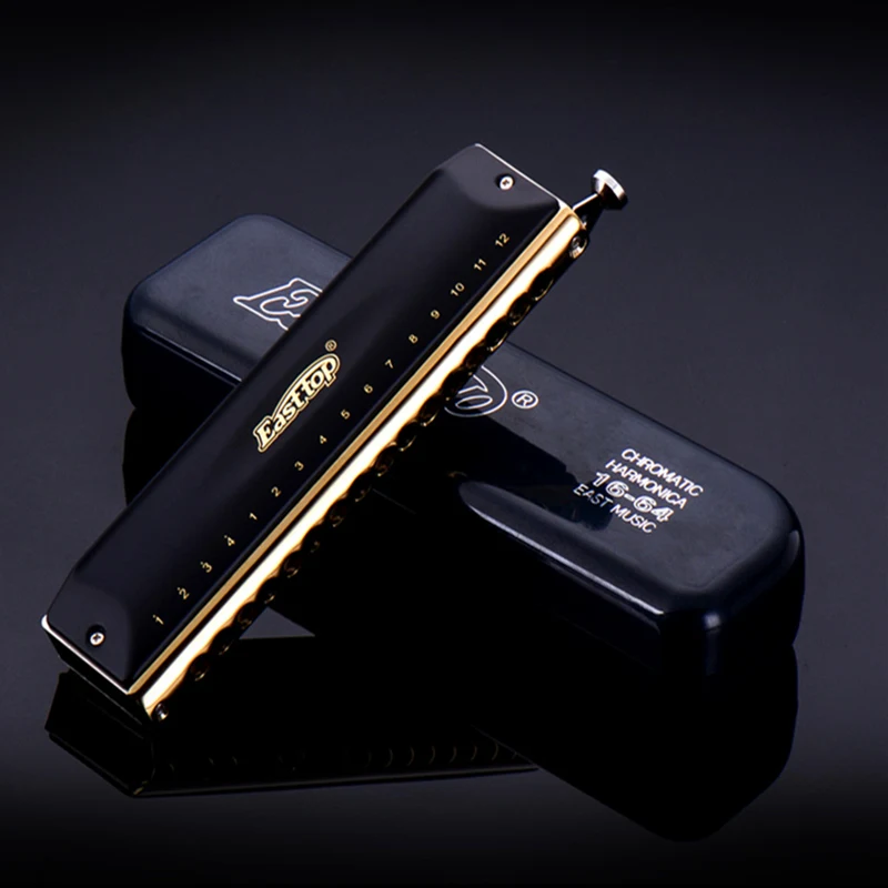 High quality Easttop Chromatic Harmonica 1664 ABS Comb Musical