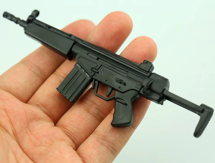 1:6 HK53 укороченные карабины 1/6 пластиковые собранные модели головоломки для оружия 1" Солдат Военного Оружия строительные блоки