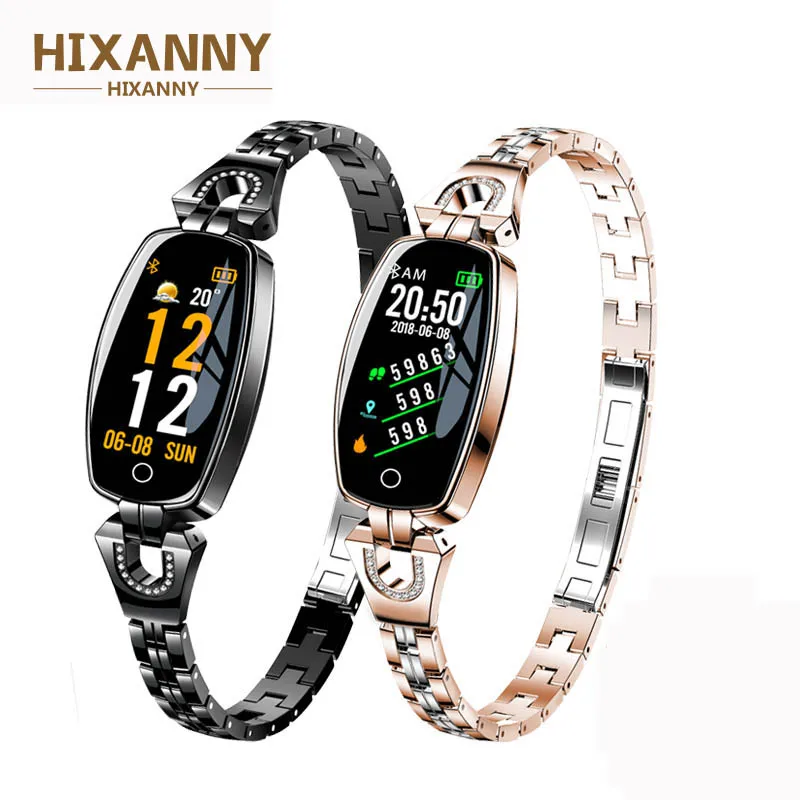 

2019 Hot H8 Smart Bracelet Women Activity Fitness Tracker Heart Rate Monitor Blood Pressure IP67 Waterproof Smart Wristband