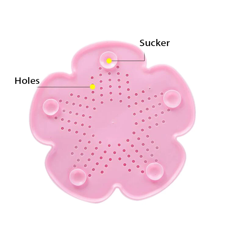 1Pc 2 Styles Silicone Kitchen Sink Drain Bathtub Hair Filter Drain Filter Strainer Bathroom Accessories Dropshipping