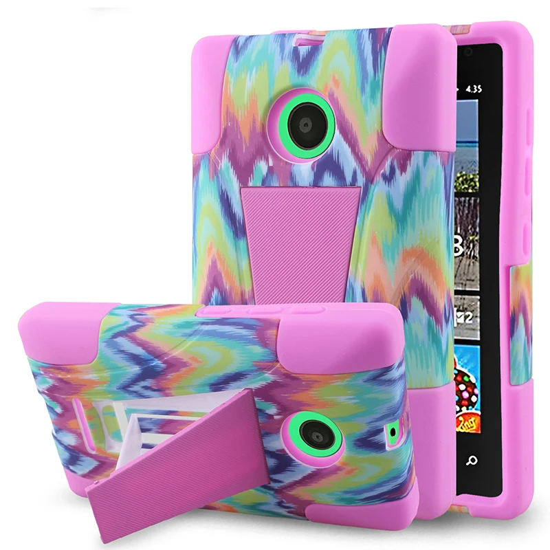 Rubberized design case shockproof shatterproof 3 in 1 with stand case