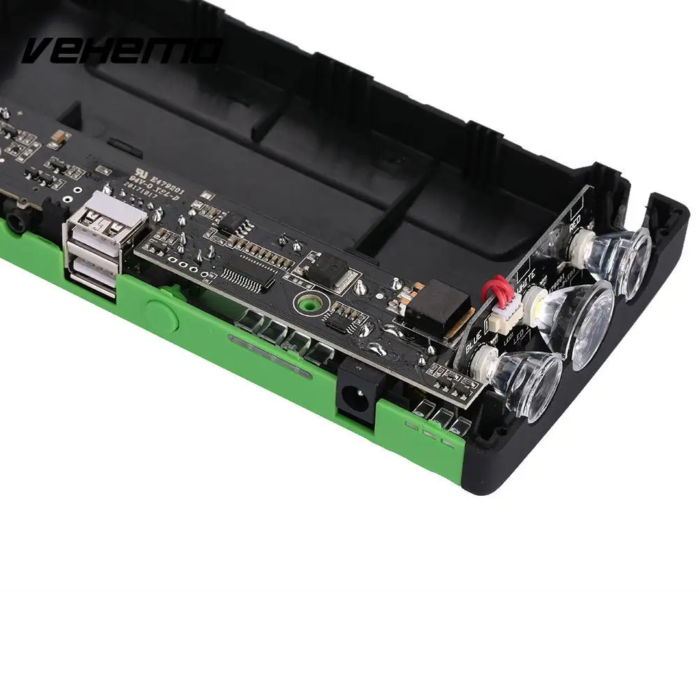 Dual USB Multifunctional Power Kit Car Power Bank Jump Starter Kit DIY Emergency Car Jump Starter Kit