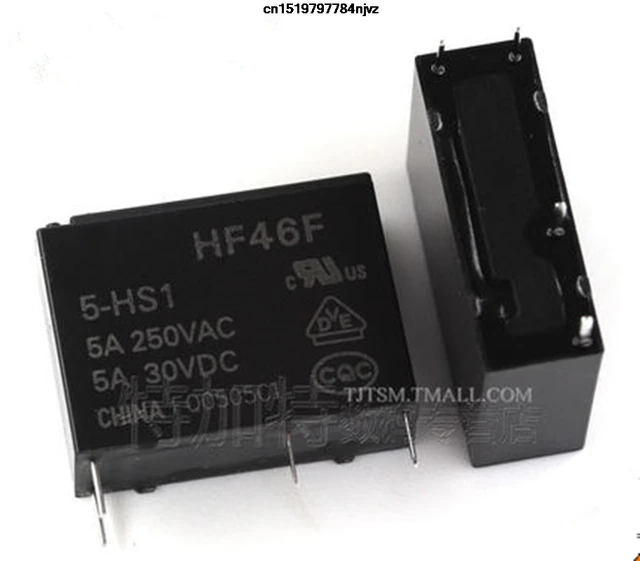 Реле hf46f характеристики