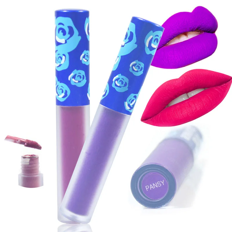

2018 New Lipstick Makeup Lipstick Frosted Lip Stick Make Up Romantic Matte Lipstick Brand New Batom maquiagem