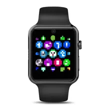 Dm09 Bluetooth Smart часы синхронизации Notifier Поддержка sim-карты телефон спортивные SmartWatch для IOS телефона Android