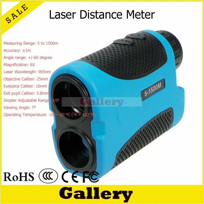 Beste Kopen Laser Afstand Meter Overhaast Afstandsmeter Meetlint 1500 M