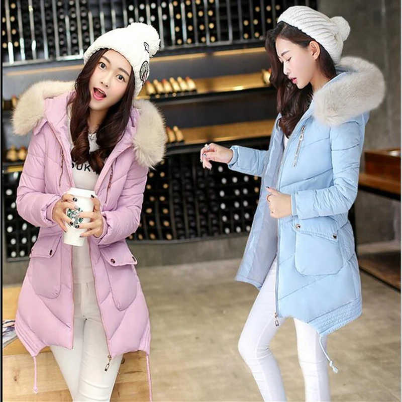 Hot 2017 Spring Winter Women Hooded Basic Coat Female