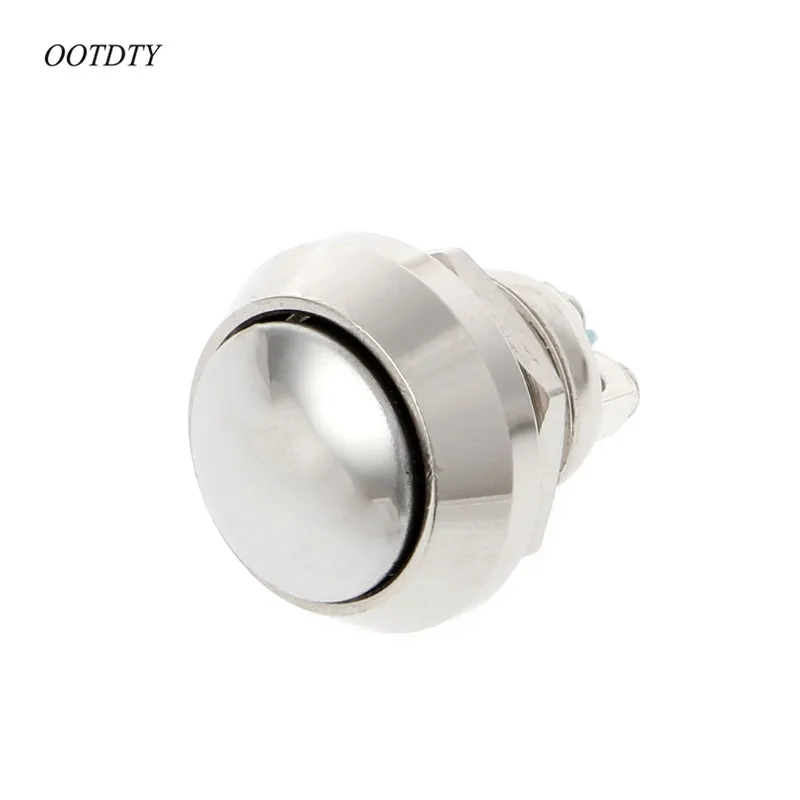

OOTDTY Car Boat 12mm Momentary Metal Push Button Switch 3A/36V DC