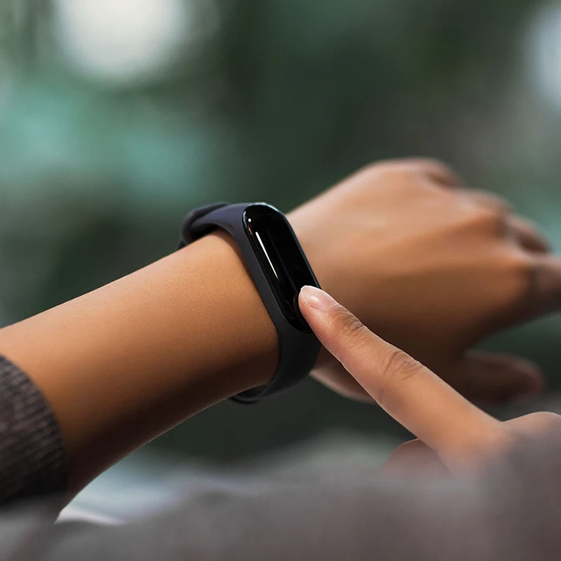 Оригинальный Xiaomi Mi Band 3 Miband мгновенные сообщения звонки водонепроницаемый OLED