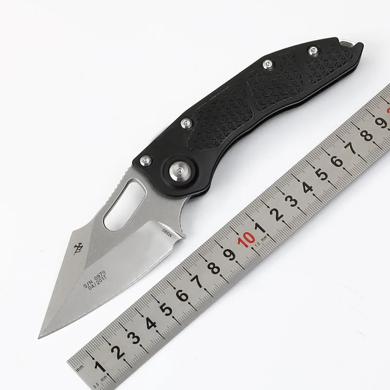 

Stitch folding Knife M390 Blade 6061-T6 Aluminum Alloy Handle Flipper Outdoor Tactical Camping Hunting EDC Utility Pocket Knives