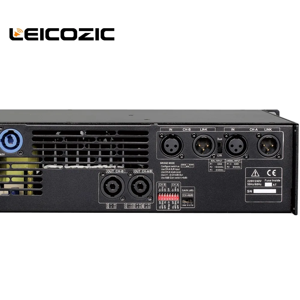 Leicozic DH21000 Макс 3000 Вт усилитель мощности аудио 1000 + Класс h 2 Ом аудио|power amplifier