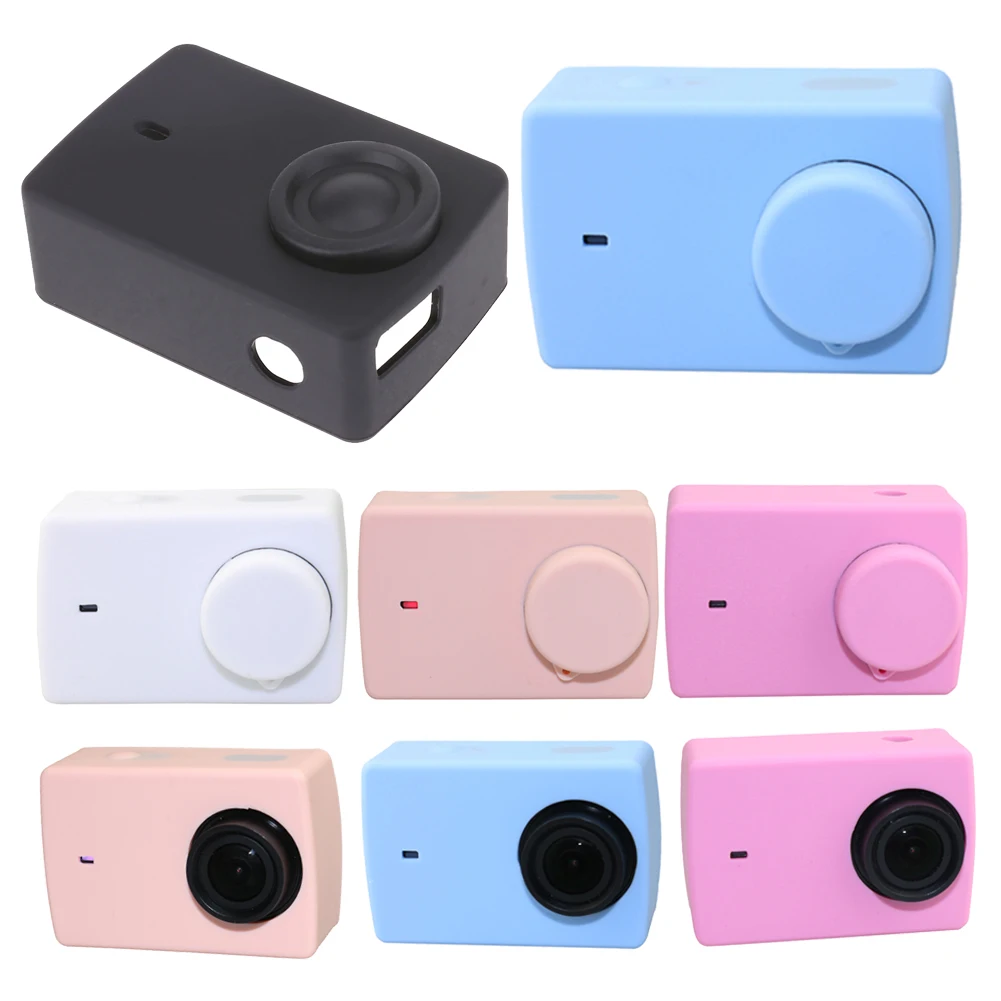 5 Colors Silicone Soft Camera Body Protector Case Shell Skin Cover with