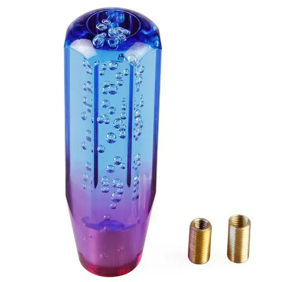 

Purple Blue 200mm 8" Bubble Shift Knob Manual Short Throw Gear Shifter Fit For BMW Toyota Honda Mazda Ford Audi Passat