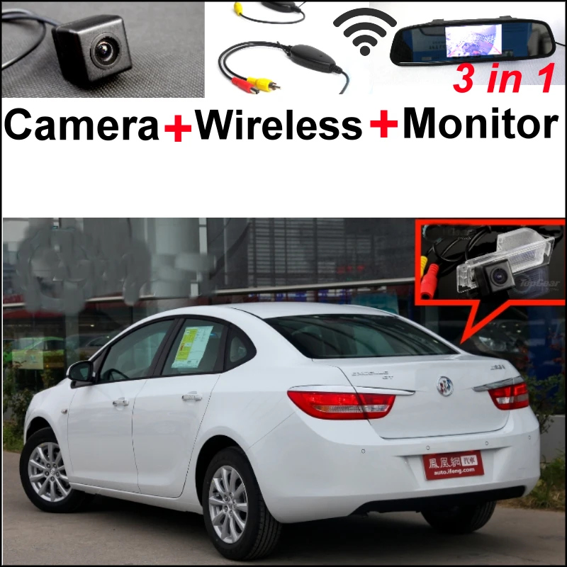 

For Buick For Excelle GT / Verano 3 in 1 Special WiFi Camera + Wireless Receiver + Mirror Monitor Rear View Parking System