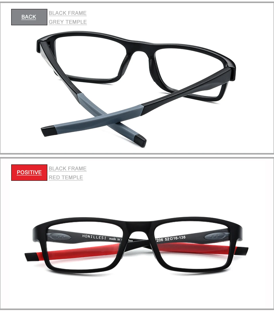 TR90 спортивные оптические очки, оправа для мужчин, квадратные очки для баскетбола, очки, высокое качество, близорукость, для улицы, очки по рецепту