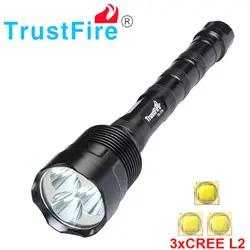 Trustfire 3L2 3800 люмен фонарик 3X * XM-L2 5 светодио дный Режим светодиодный фонарик факел лампы можно использовать 2x18650/3x18650 Факел лампы