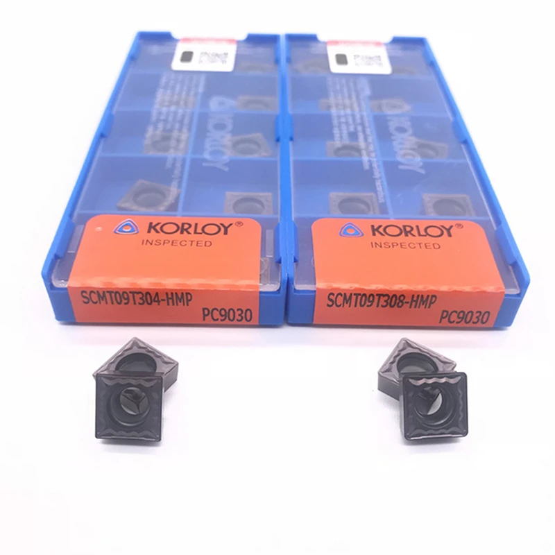 

Korloy SCMT09T304 SCMT09T308 HMP PC9030 high quality Internal Turning tool carbide insert for stainless steel
