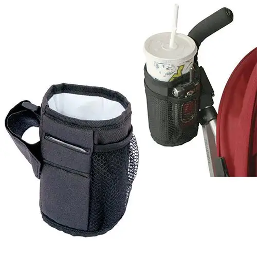 

Hot Baby Stroller Bag Mug Cup Holder Bottle Pram Buggy Organizer Parent Console