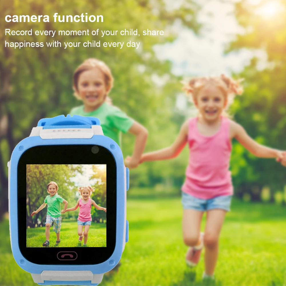 

Anti-Lost Children Smart Watch SOS LBS Base Station Camera Positioning Kids Smartwatches SIM Call Phone Wrist Watchs