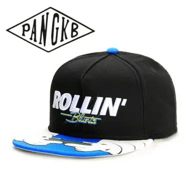 PANGKB бренд ROLLIN быстро CAP рисунком Больших Глаз в стиле хип-хоп snapback шляпа мужчины женщины взрослых Открытый Повседневный ВС бейсболка bone