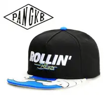 PANGKB бренд ROLLIN быстро CAP рисунком Больших Глаз в стиле хип-хоп snapback шляпа мужчины женщины взрослых Открытый Повседневный ВС бейсболка bone