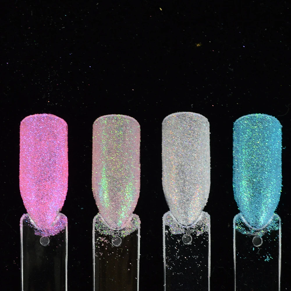 1 бутылка блестящий порошок для ногтей украшения дизайна ногтей|powder shine|glitter dustnail