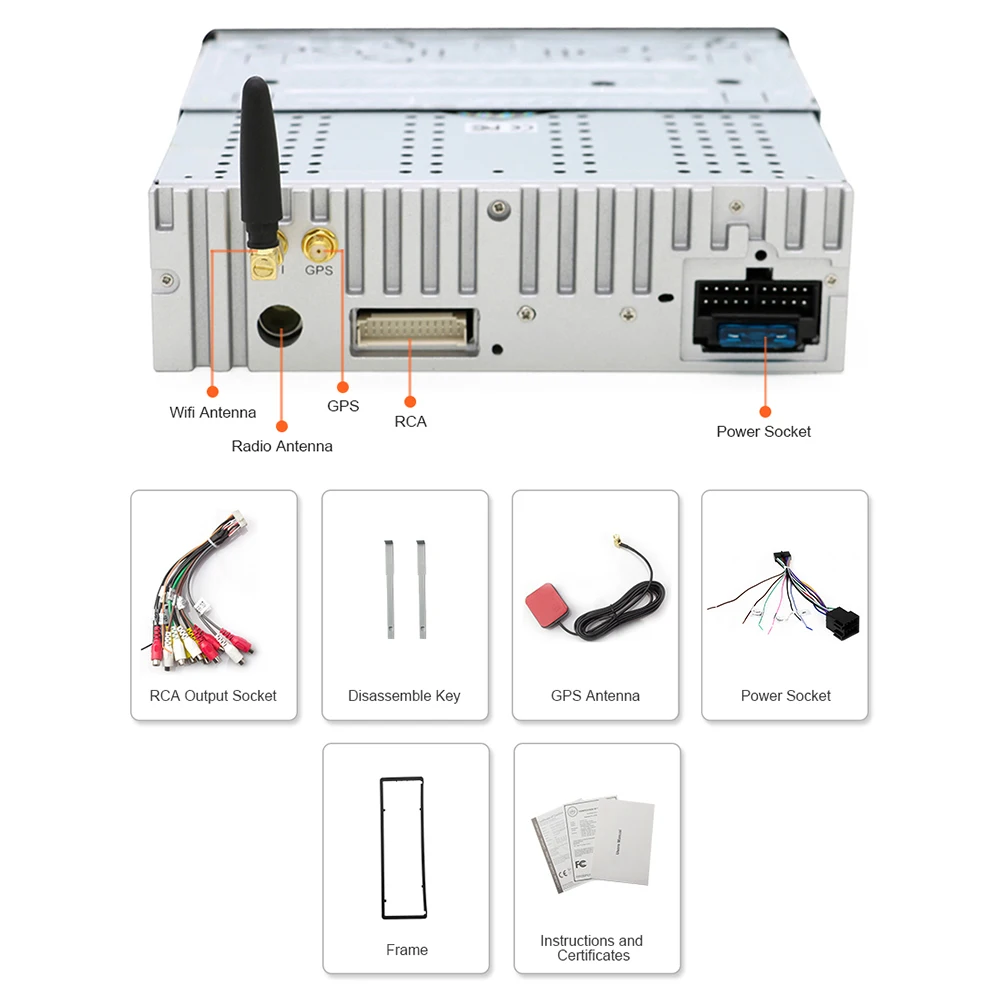 Excellent Eunavi RAM 2G Single 1 Din 7" Android 7.1 Car Dvd GPS Navigation Radio Stereo Universal Head Unit With Wifi Touch Screen BT RDS 5 Excellent Eunavi RAM 2G Single 1 Din 7" Android 7.1 Car Dvd GPS Navigation Radio Stereo Universal Head Unit With Wifi Touch Screen BT RDS 5