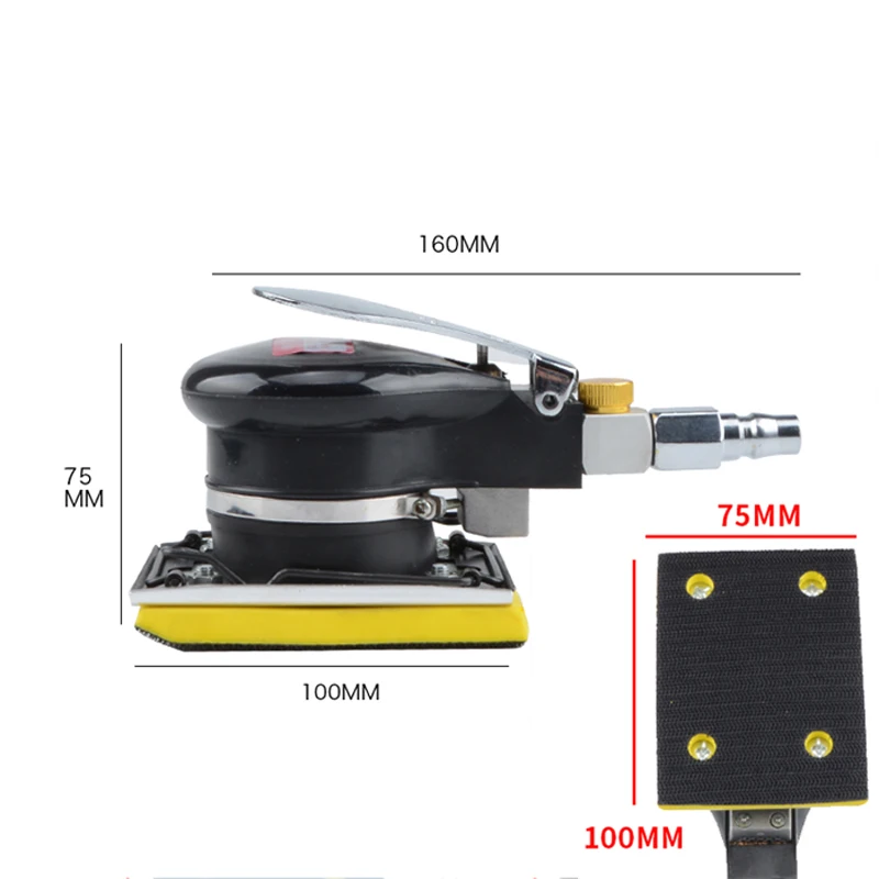 Квадратная шлифовальная машина пневматическая шлифовальная машина квадратная шлифовальная машина пневматическая Наждачная машина пневматические инструменты