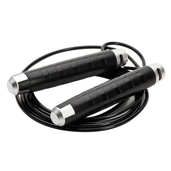 

Professional Gym Fitness Training Tool Athletic Speed Jump Rope Anti-slip Handle Bearing Skipping Rope Steel Wire