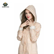 SENNLLJUNG Fashion Women’s Raincoat Long Hooded Sunscreen Trench Coat Rainwear Outdoor Waterproof Jacket Travel Hiking Rain Coat